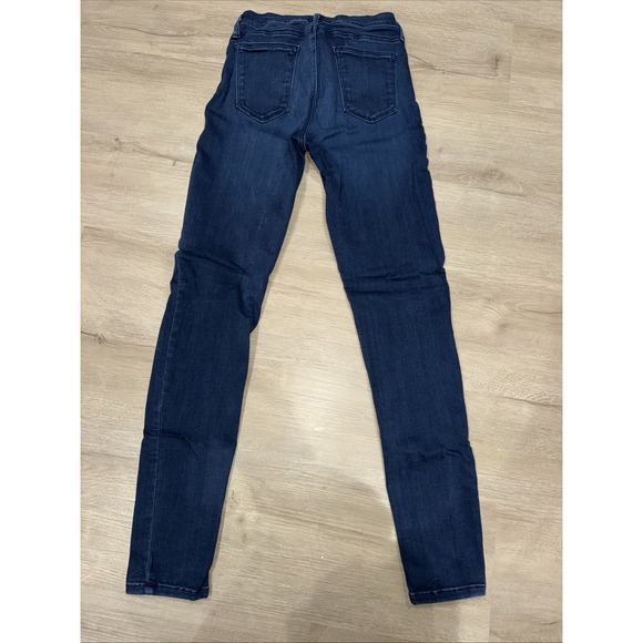 Just Black Size 29 Skinny Jeans Soft Stretch Denim Dark Wash - Picture 2 of 5